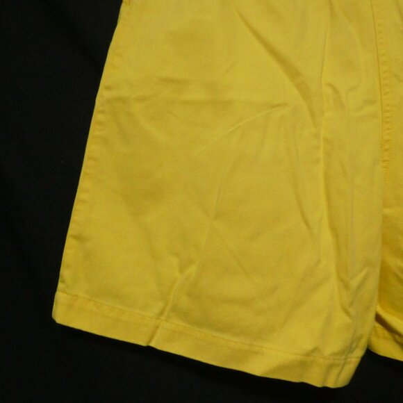 JONES NEW YORK SPORT | size 10 | Classic Yellow Denim Summer Shorts | Cotton - Picture 12 of 14
